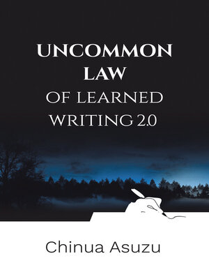 cover image of Uncommon Law of Learned Writing 2.0